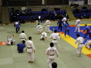 Training session at Matsumae Cup 2005